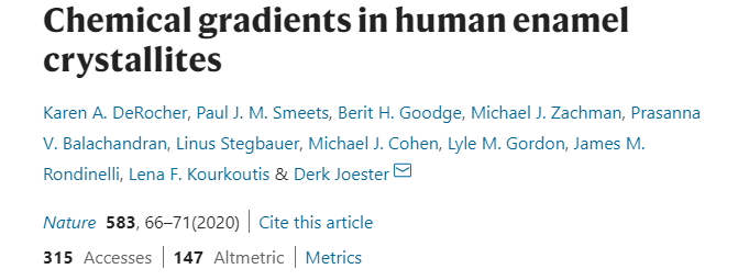 《Nature》：牙齒不好的原因找到了！