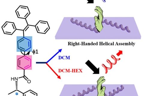 湘潭大學葉強博士在超分子手性反轉(zhuǎn)研究方面取得突破性進展