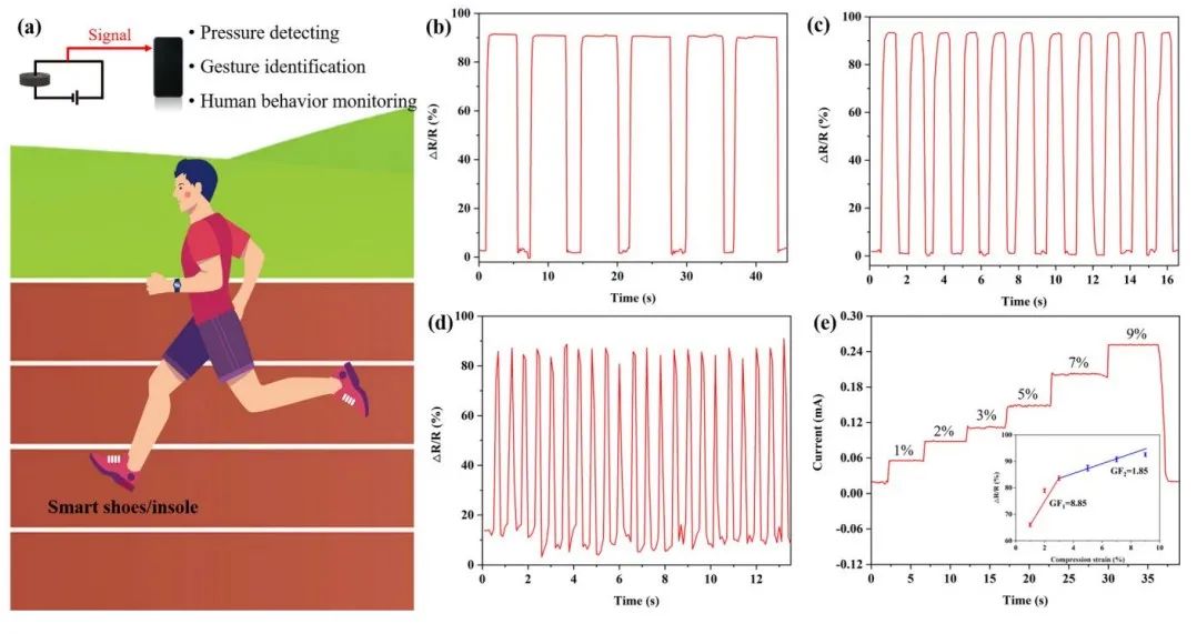 Kevlar納米纖維和MXene再登《ACS Nano》：陜科大張美云團(tuán)隊(duì)：高回彈性、耐高溫、高靈敏度氣凝膠傳感器