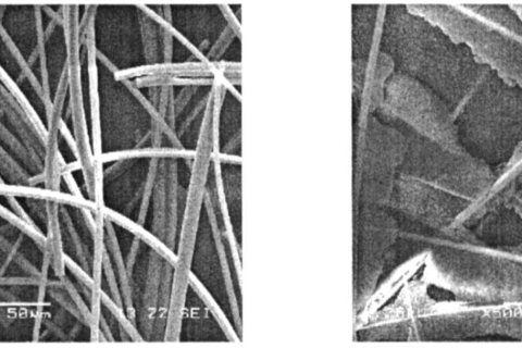 纖維增強(qiáng)SiO<sub>2</sub>氣凝膠隔熱復(fù)合材料的制備及其性能