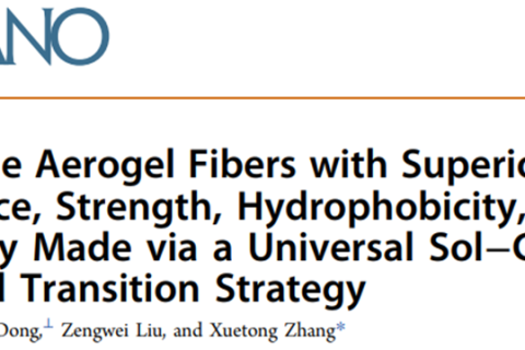 阻燃、強韌、超疏水的聚酰亞胺氣凝膠纖維實現(xiàn)超低溫/高溫隔熱！